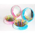 Mini Portable Hand Size Mirror Brush